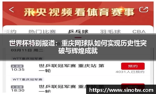 世界杯特别报道：重庆网球队如何实现历史性突破与辉煌成就